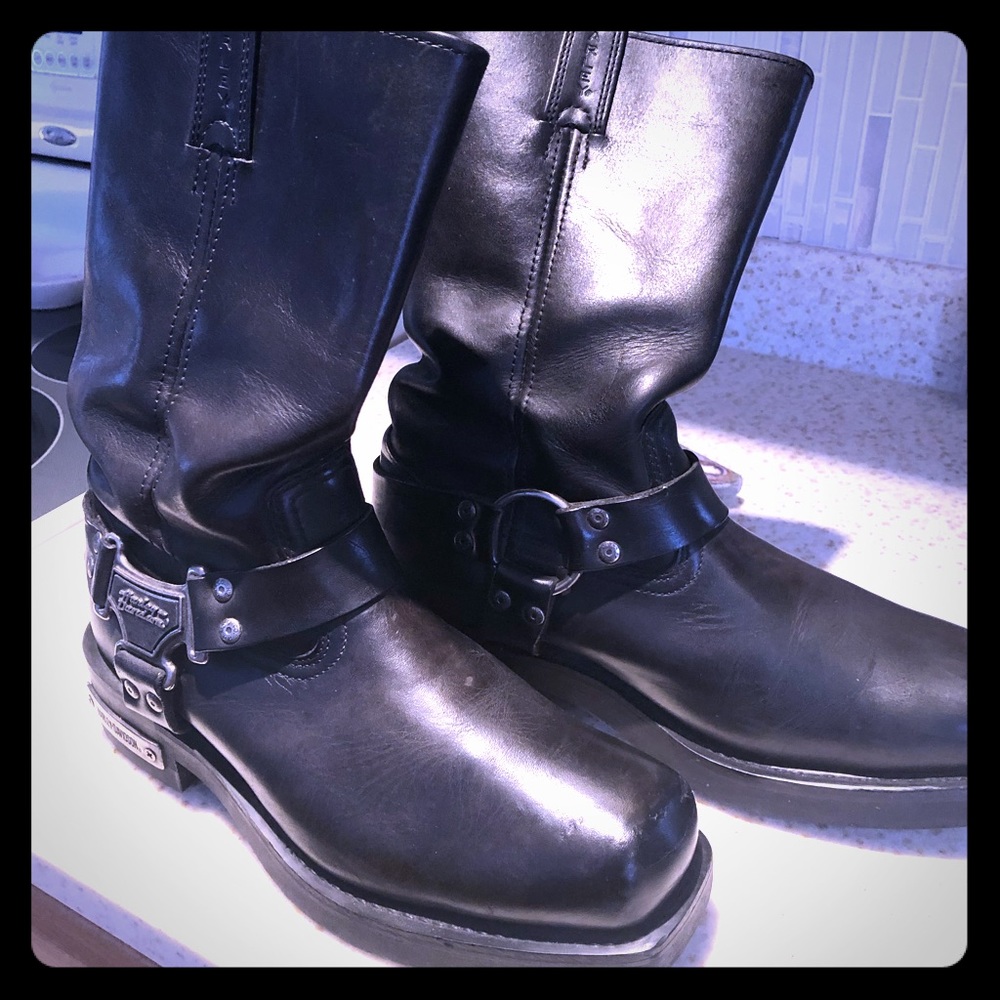 Harley Davidson Boots like new